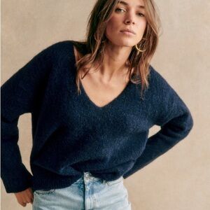 Sezane Denisa Jumper Navy